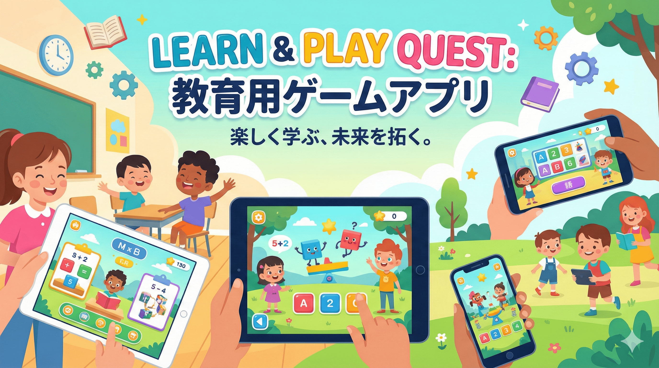 教育用ゲームアプリ